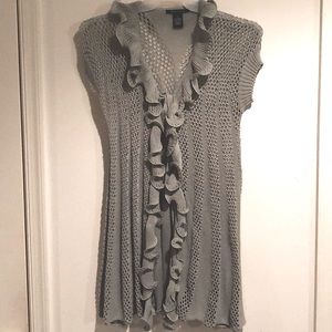 Sage green knit sweater